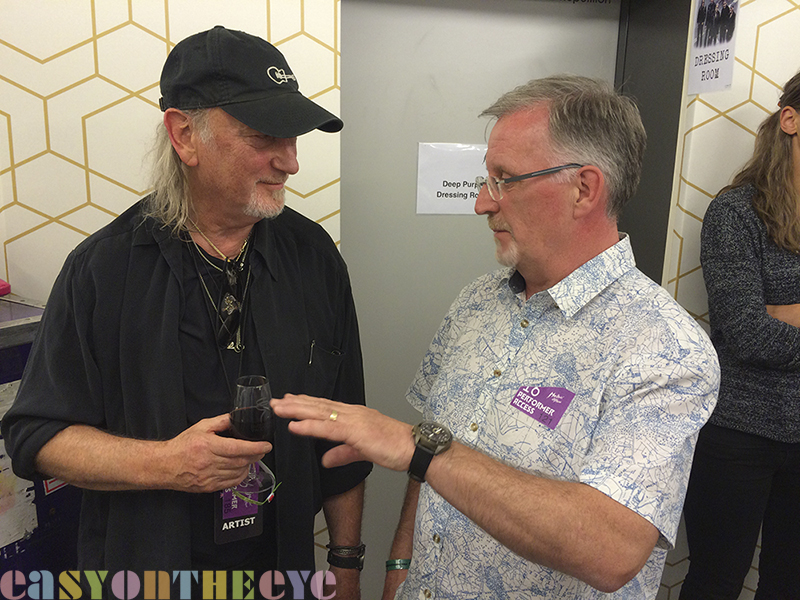 Roger Glover and Stephen Clare, Montreux, 2016